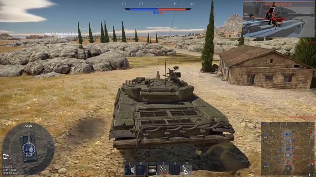 ABRAMS WORST NIGHTMARE (in video game) | T-72B (War Thunder) смотреть онлайн
