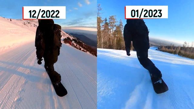 CUSTOM X VS FLAGSHIP - МОЙ ПРОГРЕСС НА СНОУБОРДЕ ЗА 2 МЕСЯЦА