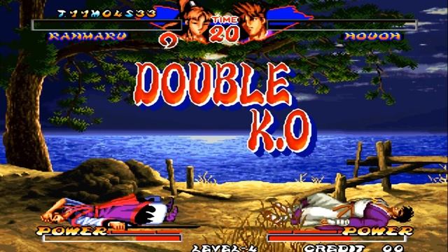 Ninja Master's Haoh-Ninpo-Cho (MAME) Ranmaru Arcade смотреть онлайн