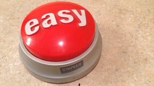 Staples easy button review!