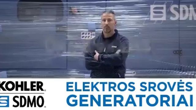 KOHLER SDMO elektros generatoriai смотреть онлайн