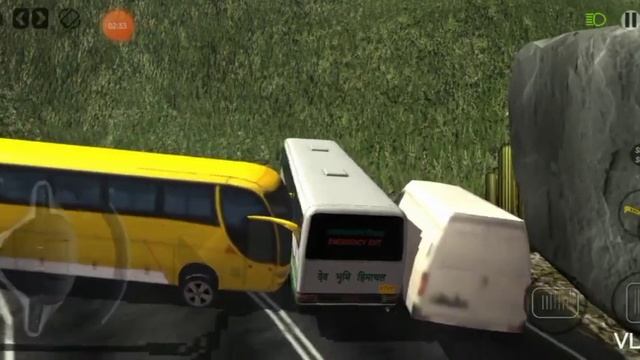 playing indian bus simulator/ This is good game / but last ma accident ho gaya😢😢 смотреть онлайн