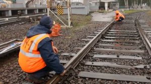 Рихтовка пути, измерение стрел изгиба