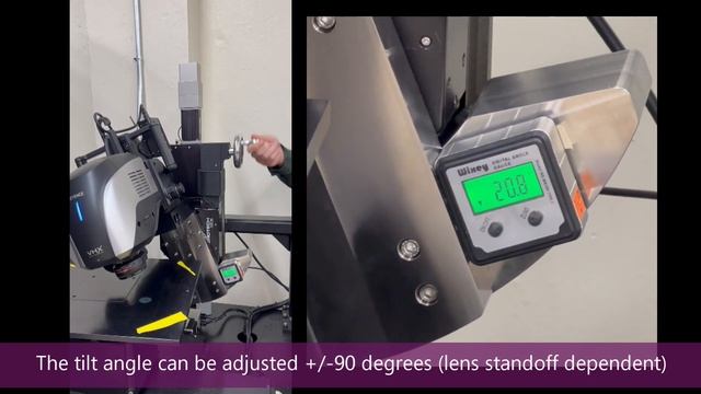 VHX Microscope Manual Tilt Demonstration смотреть онлайн