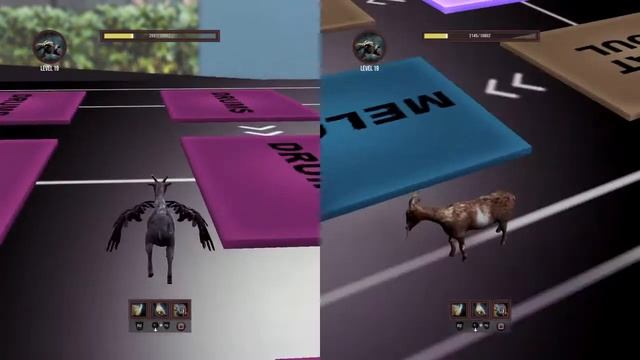 Goat Simulator crazy смотреть онлайн