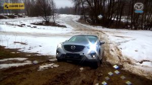 Mazda CX-5 VS Subaru Forester: Подъем в горку