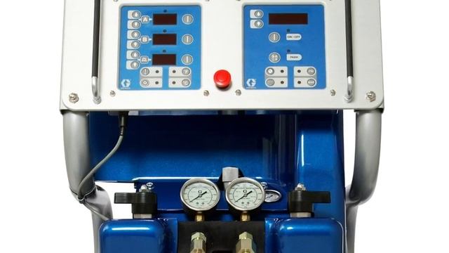 нанесение пенополеуретана, Graco Reactor H25 смотреть онлайн