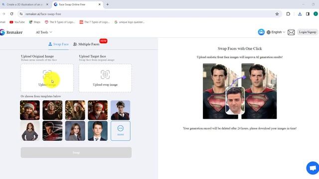 How To Swap Your Face Into Any Photo with AI | Bing image creator tutorial FREE смотреть онлайн