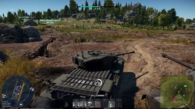 Excelente Penetración Poca Satisfacción - Centurion Mk.1 en War Thunder смотреть онлайн