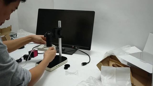 Eakins HDMI VGA Microscope смотреть онлайн