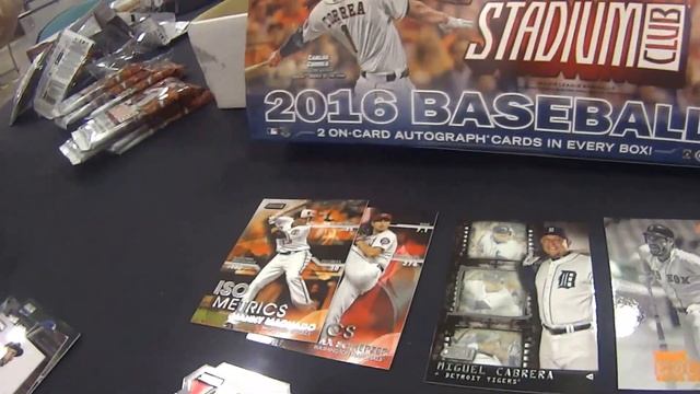 2016 Topps Stadium Club Box - SCF Review смотреть онлайн