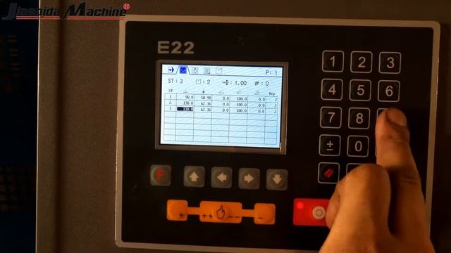E22 System Operation For WC67K Press Brake