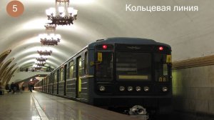Информатор Кольцевой линии Московского метро (По часовой)
