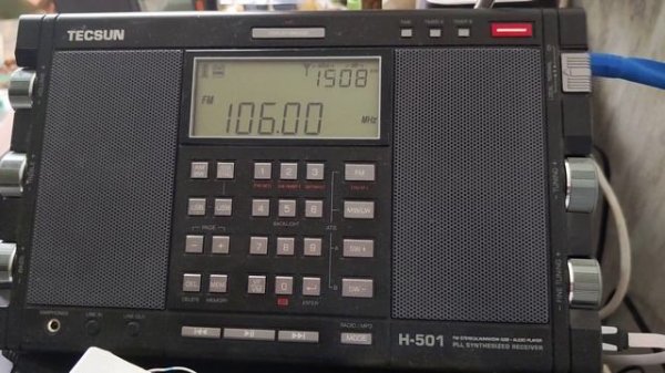 106.0 MHZ radio 1 + Tecsun H 501. Cishinau Moldova.