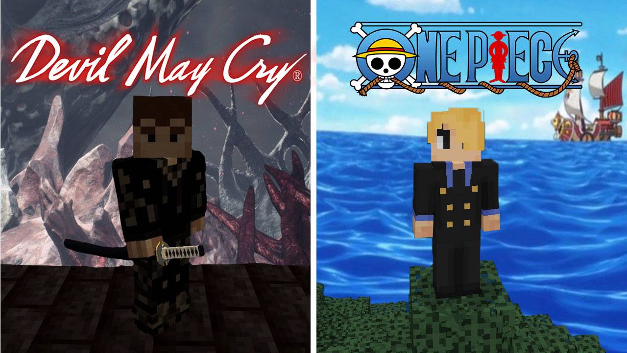 One Piece и Devil May Cry в MINECRAFT | Обзор модов к  EPIC FIGHT