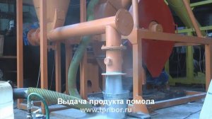 Помол известняка на УЦШМК Трибокинетика 540
