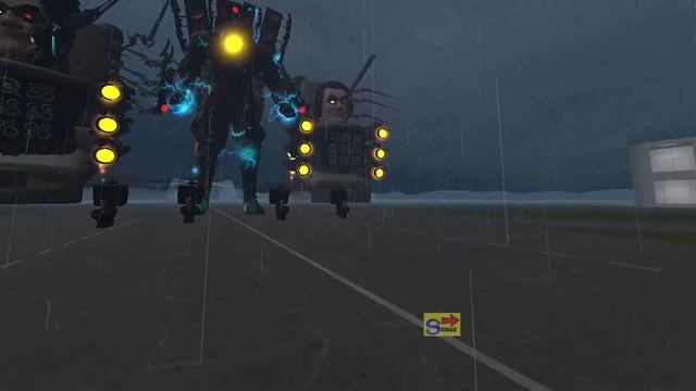 speaker man new skibidi toilet kill all tv man team in garrys mod смотреть онлайн