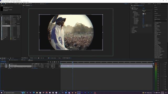 FISH EYE LENS EFFECT - AFTER EFFECTS TUTORIAL смотреть онлайн