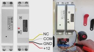 Электрический, накладной, соленоидный замок с Aliexpress