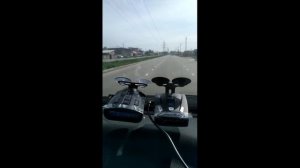 Работа Neoline X-Cop 4200 и Silverstone F1 Monaco GS на треноги