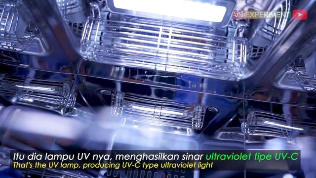 BAKTERI JAHAT vs SINAR UV Polytron | UVC Light vs Microbes Microscope Zoom 1000X смотреть онлайн