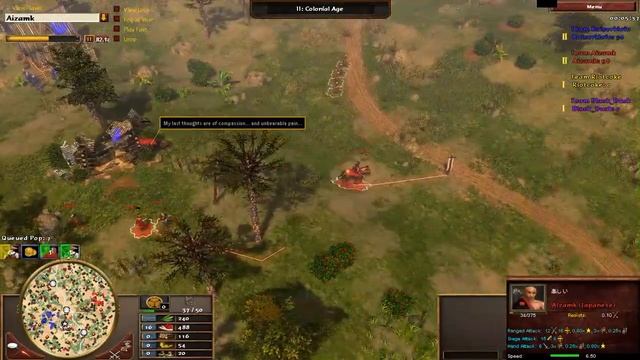 Age of Empires 3- Japan Vs Germany | Aizamk Vs Kaiserklein смотреть онлайн