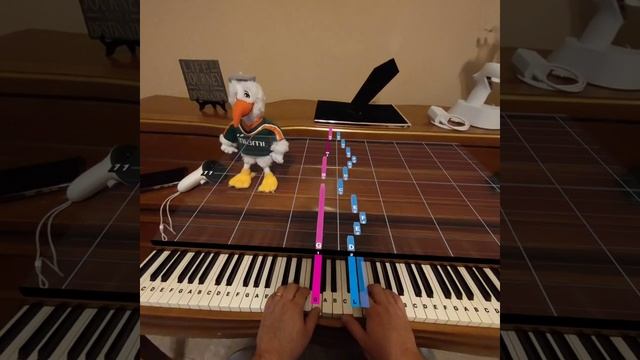 Piano Vision Demo (Meta Quest 3 Mixed Reality)