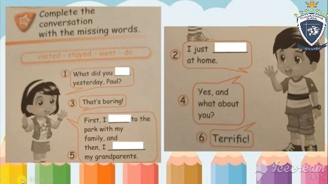 Miercoles 13 de Mayo, 5to, Área: Inglés, Tema: Simple Past смотреть онлайн