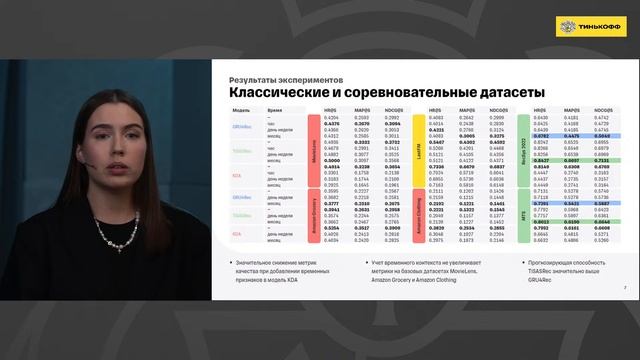 Tinkoff Lab RecSys Event смотреть онлайн