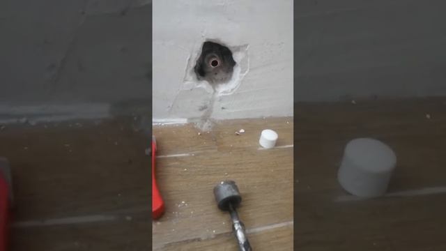Пайка полипропиленовой трубы в трудно доступном месте ,,в стене,, смотреть онлайн