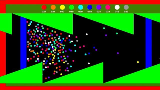 Marble Race  #1 ～1,000 Marbles Elimination Run & Encampment Battle Game～ | Marble Factory