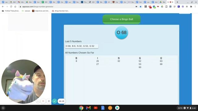 Bingo Number Generator Free Online App смотреть онлайн