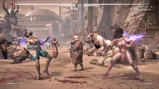 Mortal Kombat X match with Cherry Blossom смотреть онлайн