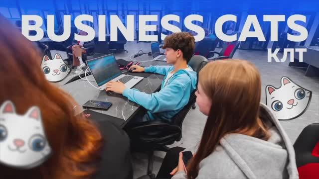Business Cats: из виртуального мира в реальность смотреть онлайн