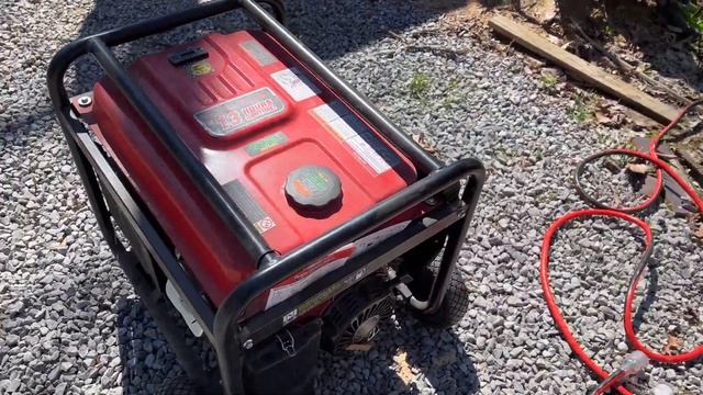Predator 9000 watt generator from Harbor Freight runtime. смотреть онлайн
