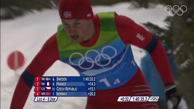 Cross Country Skiing Men 4X10KM Relay Silver | Vancouver 2010 смотреть онлайн