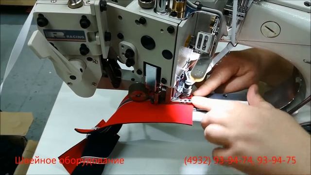 Неопрен, ФлетЛок, водолазные, лыжные костюмы, Швейная машина по неопрену с резинкой или тесьмой смотреть онлайн