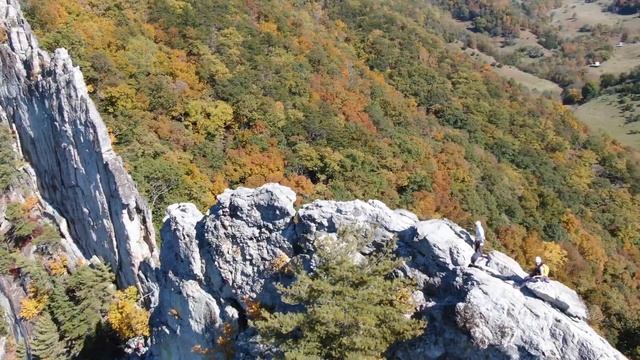 Seneca Rocks, West Virginia, an Aerial Perspective смотреть онлайн