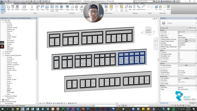 Revit Family Download | Best Revit Window Families Available! - A Quick Tour смотреть онлайн