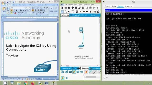 2.3.8 Lab - Navigate the IOS by Using Tera Term for Console Connectivity смотреть онлайн