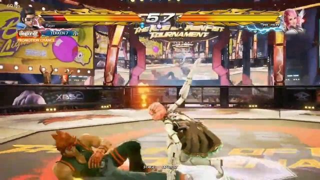 Beaten by a cute bear (kuma)😢|Tekken 7. смотреть онлайн