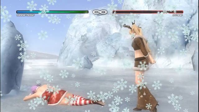 Dead or Alive 5 Last Round "Новогодняя битва" смотреть онлайн