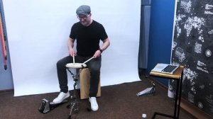 Как играть ногами? Педаль для барабанов. Урок 2