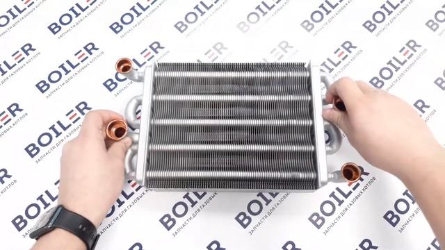 Теплообменник битермический L=225 (Ferroli Domiproject 24D) Valmex Италия [39837660]