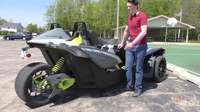 The Polaris Slingshot Is As Fun to Drive As It Looks смотреть онлайн