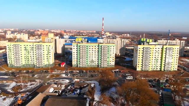 Группа домов по улице 60 лет Октября в городе Пинске смотреть онлайн