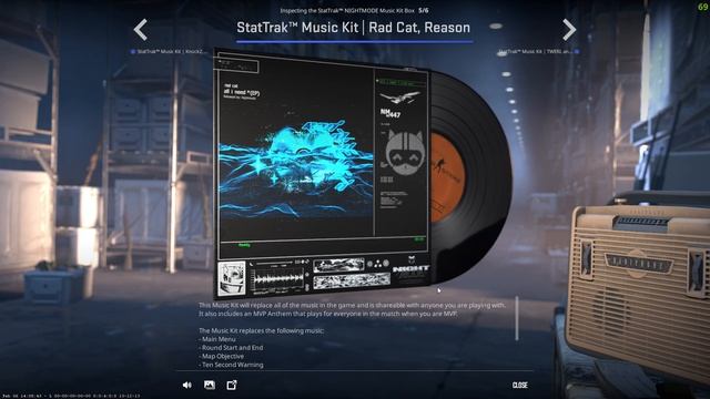 The NIGHTMODE Music Kit Box Preview And Unlock Container