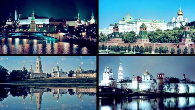 Popular sights of Moscow Russia смотреть онлайн