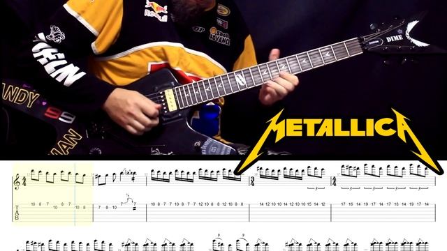 Metallica - Master of puppets Main Fast Solo. Only Tabs смотреть онлайн