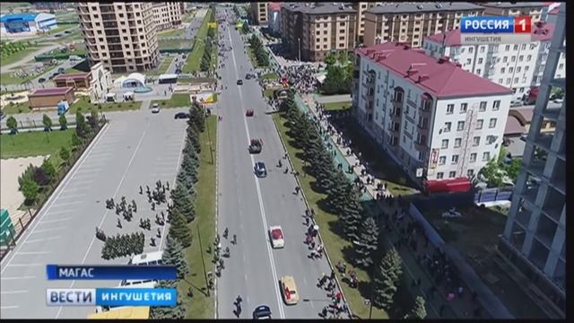 Ретромобили проехались по дорогам Ингушетии смотреть онлайн